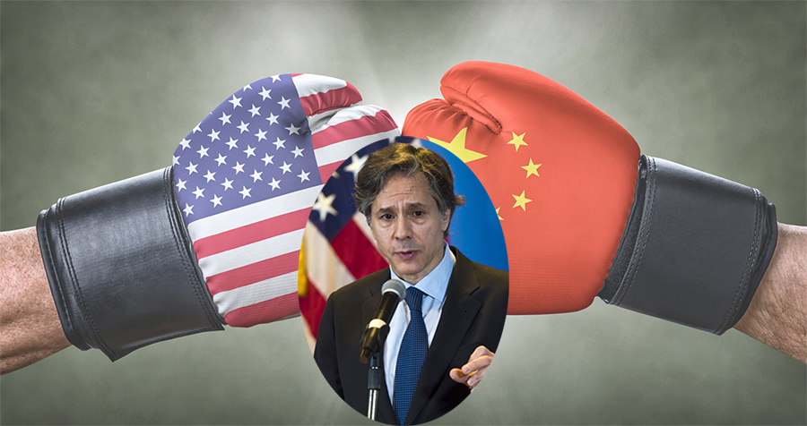 चीनको कडा आलोचना गर्दै अमेरिकी विदेशमन्त्रीले भनेः विश्वको नेतृत्व गर्न फर्किएका छौं