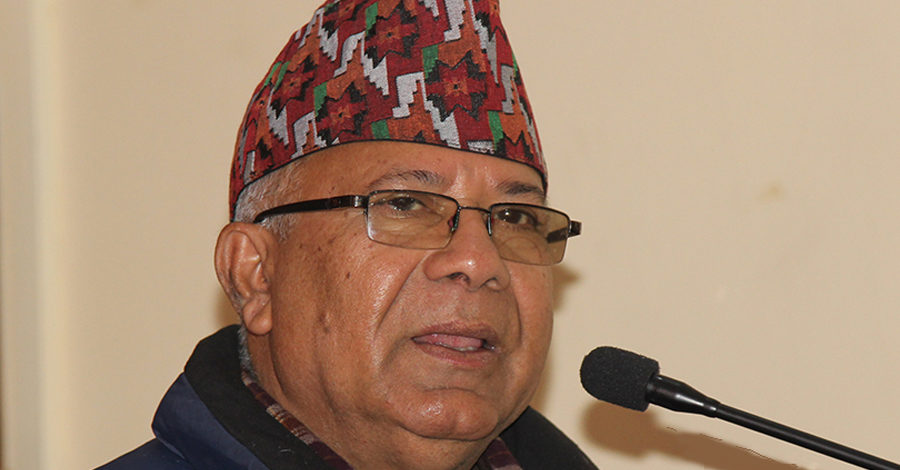 वैचारिक दृष्टिकोणले मुख्य राजनीतिक शक्ति एकीकृत समाजवादीः अध्यक्ष नेपाल