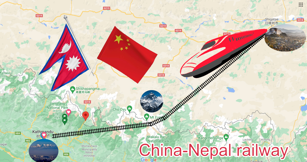 चीनको रेल सगरमाथा हुँदै काठमाडौं आउने !