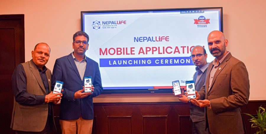 नेपाल लाइफ इन्स्योरेन्सको नयाँ मोवाइल एप सार्वजनिक