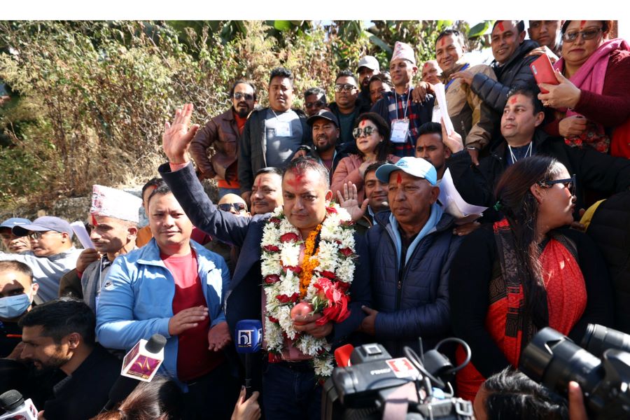 काठमाडौं ४ मा गगन थापाको ह्याट्रिक, प्रधानमन्त्री बन्ने घोषणा