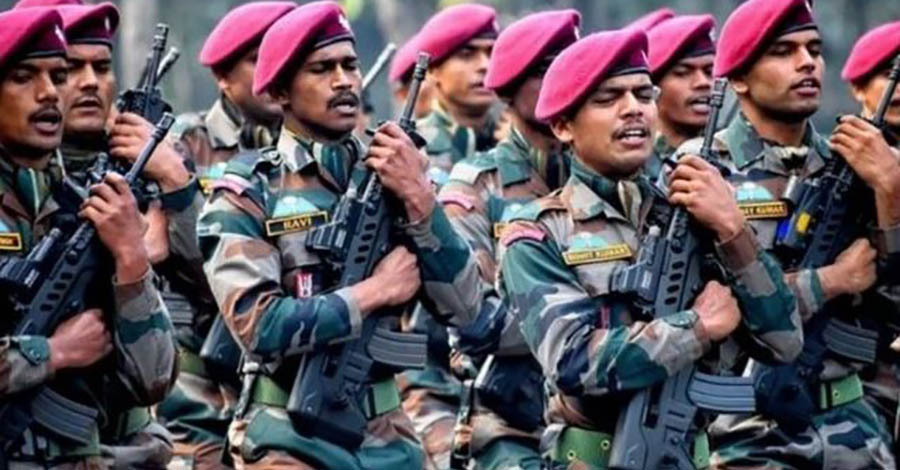 १ सय ७ वर्षपछि भारतीय सेना पेरिस परेडमा