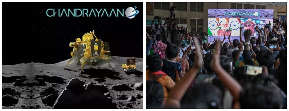 चन्द्रयान–३ चन्द्रमामा अवतरण, भारतलाई मिल्यो ऐतिहासिक सफलता