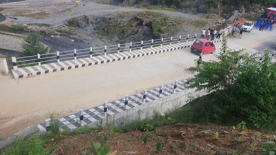 पर्वतका ग्रामीण सडकमा चारवटा मोटरेबल पुल निर्माण गर्ने