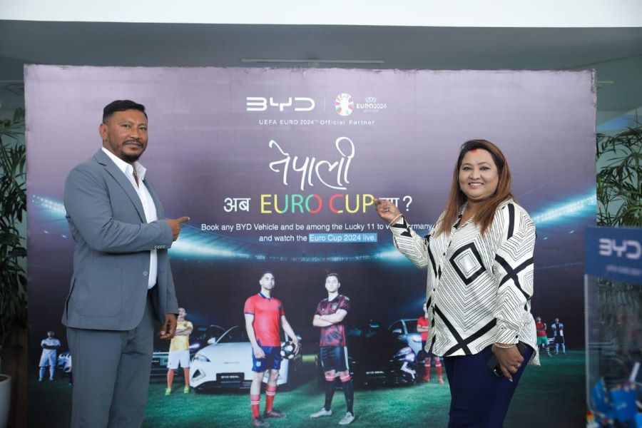 बीवाईडीले घोषणा गर्‍यो ‘नेपाली अब यूरो कपमा’ को विजेता, ११ जनाले प्रत्यक्ष खेल हेर्न पाउने